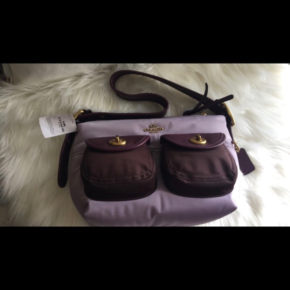 Coach Handbags - COACH Purple and Plum Purse NEW with tags!!
